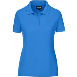 Ladies Everyday Golf Shirt Aqua Front